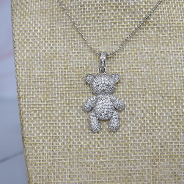 dije de osito en microcircones