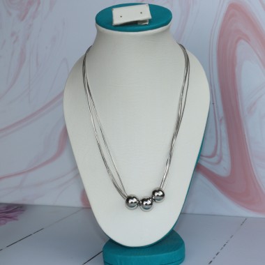 collar en rodio