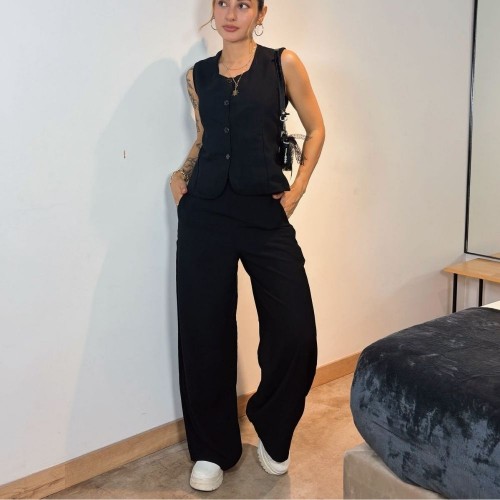 Pantalón Palazzo Negro