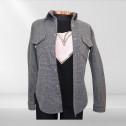 Chaqueta sobre camisa para mujer