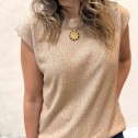 Blusa en tejido lurex colombia
