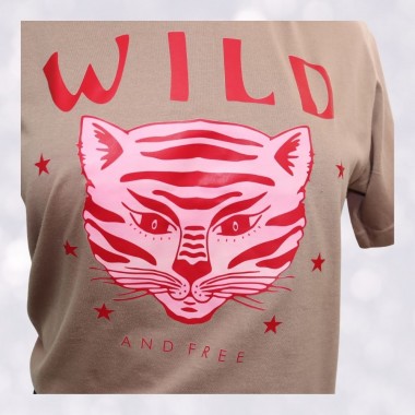 camiseta estampado tigre