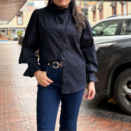 Camisa mujer con volantes