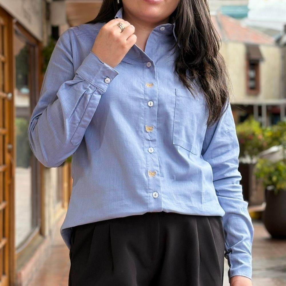Camisa en Lino para mujer