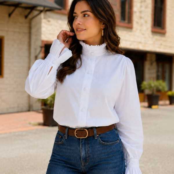 Camisa Andrea Blanca