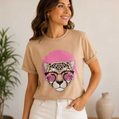 camiseta mujer estampada